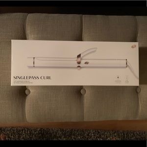 T3 Singlepass Curl White and Rose Gold